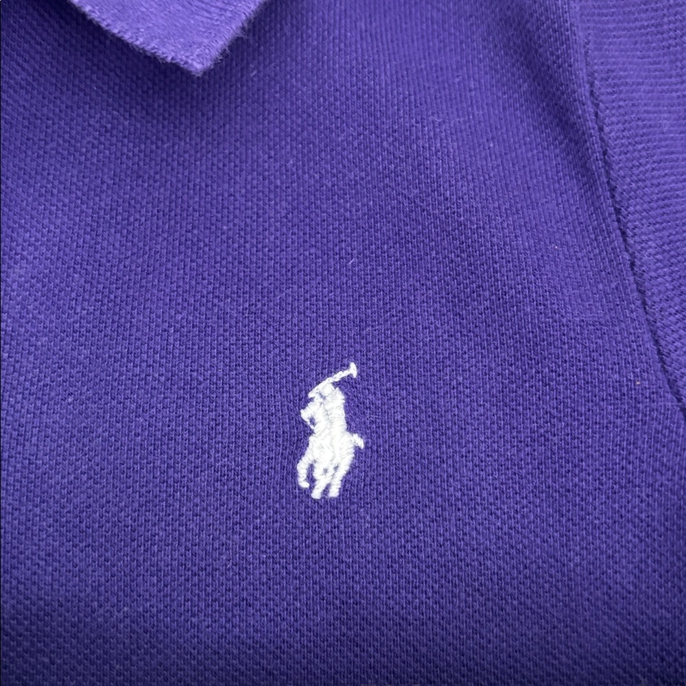 2 BOYS Ralph Lauren Green and Purple Polo Shirts- size 4T - Picture 3 of 6